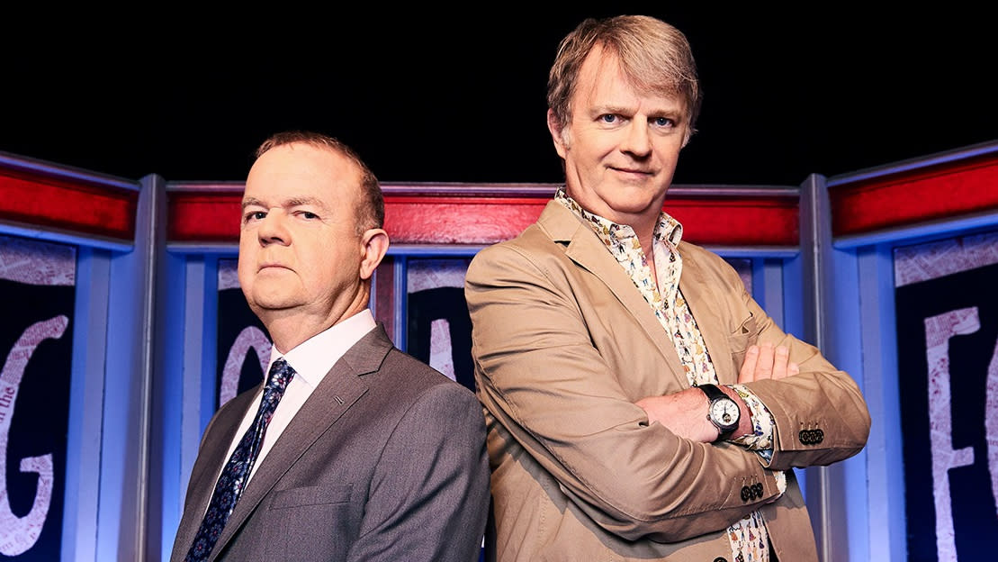 Ian Hislop and Paul Merton have been team captains on 'Have I Got News For You' since the show launched in 1990. (Credit: BBC)