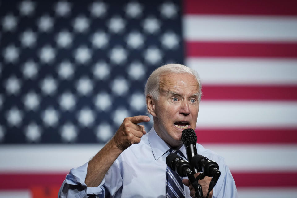 Image: President Biden Holds DNC Rally In Maryland (Drew Angerer / Getty Images)