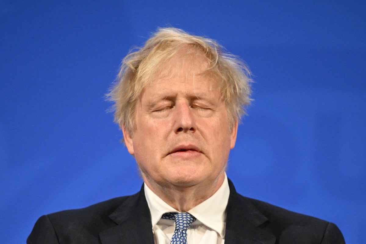 Boris Johnson stepped down as an MP last week in outrage at the outcome of an investigation into what he told Parliament about lockdon breaching parties at No 10 (PA Wire)