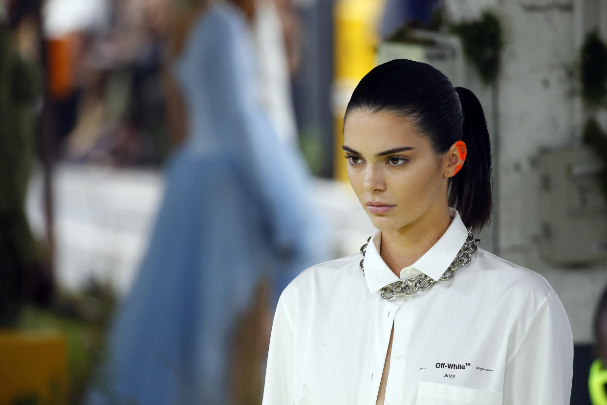 Vogue has apologised over a photoshoot with Kendall Jenner which saw the model’s hair styled into an afro [Photo: Getty]