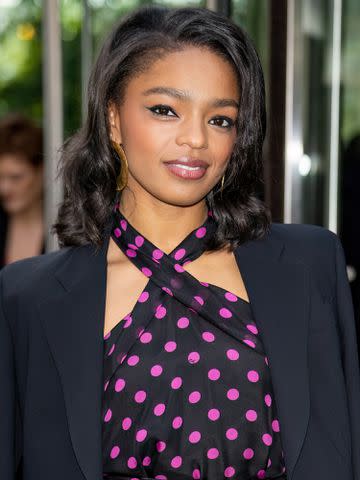 <p>Gilbert Carrasquillo/GC Images</p> Selah Marley is seen arriving to the Carolina Herrera fashion show during New York Fashion Week on February 12, 2024.