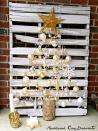 <p>We love pallet crafts around here, but this one has really stolen our hearts. This pallet has been made over into a fanciful Christmas tree, complete with ornaments and twinkling lights that can be displayed indoors or out. </p><p><strong>Get the tutorial at <a href="https://redheadcandecorate.com/2014/11/pallet-christmas-tree/" rel="nofollow noopener" target="_blank" data-ylk="slk:Redhead Can Decorate;elm:context_link;itc:0;sec:content-canvas" class="link ">Redhead Can Decorate</a>.</strong></p><p><a class="link " href="https://www.amazon.com/gp/product/B002LLGFJG/?tag=syn-yahoo-20&ascsubtag=%5Bartid%7C10050.g.28872053%5Bsrc%7Cyahoo-us" rel="nofollow noopener" target="_blank" data-ylk="slk:SHOP CHRISTMAS LIGHTS;elm:context_link;itc:0;sec:content-canvas">SHOP CHRISTMAS LIGHTS</a></p>