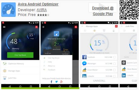 小紅傘推出免費系統優化清理工具《Avira Android Optimizer》