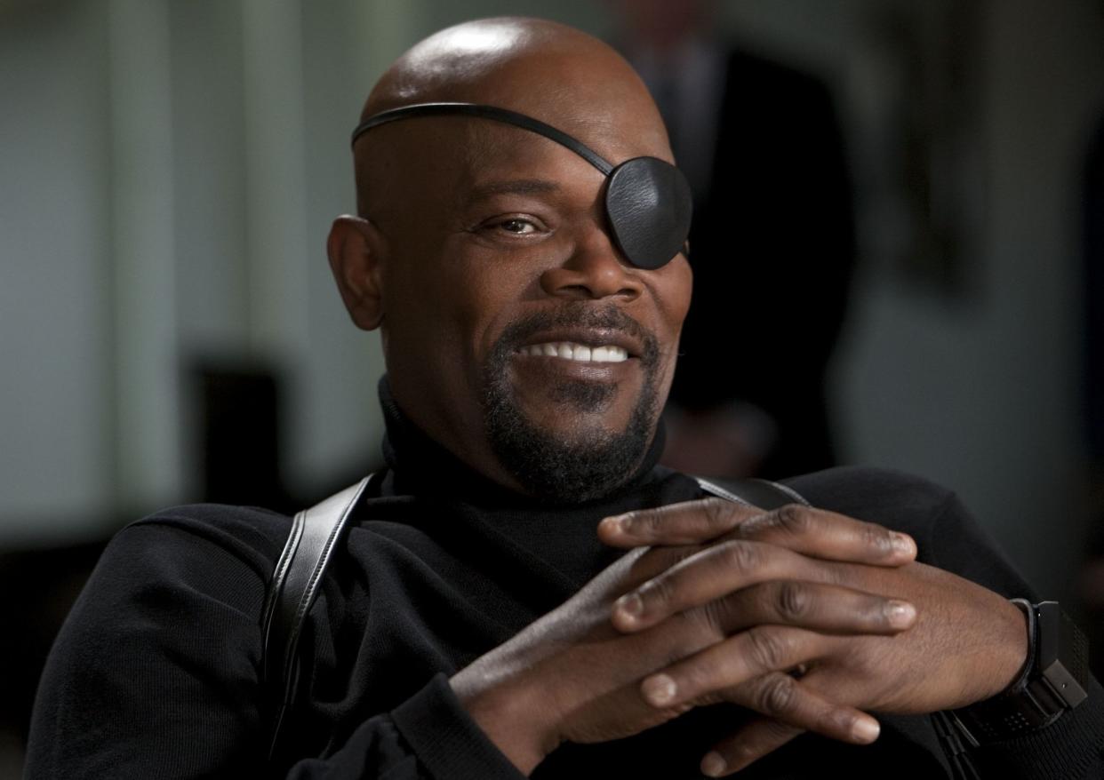 Samuel L. Jackson in der Rolle Nick Furys in "Iron Man 2" (Bild:  ddp/interTOPICS/Picturelux) 