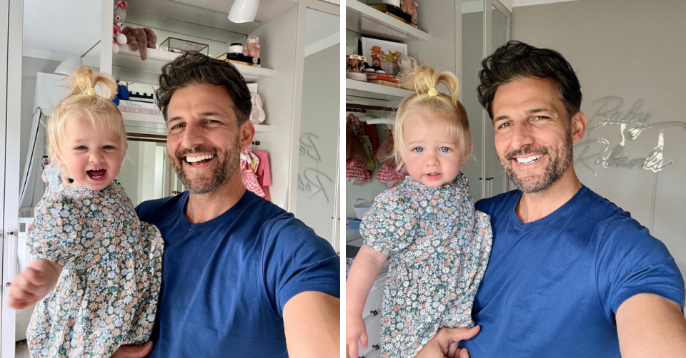 Tim Robards and his daughter Elle.