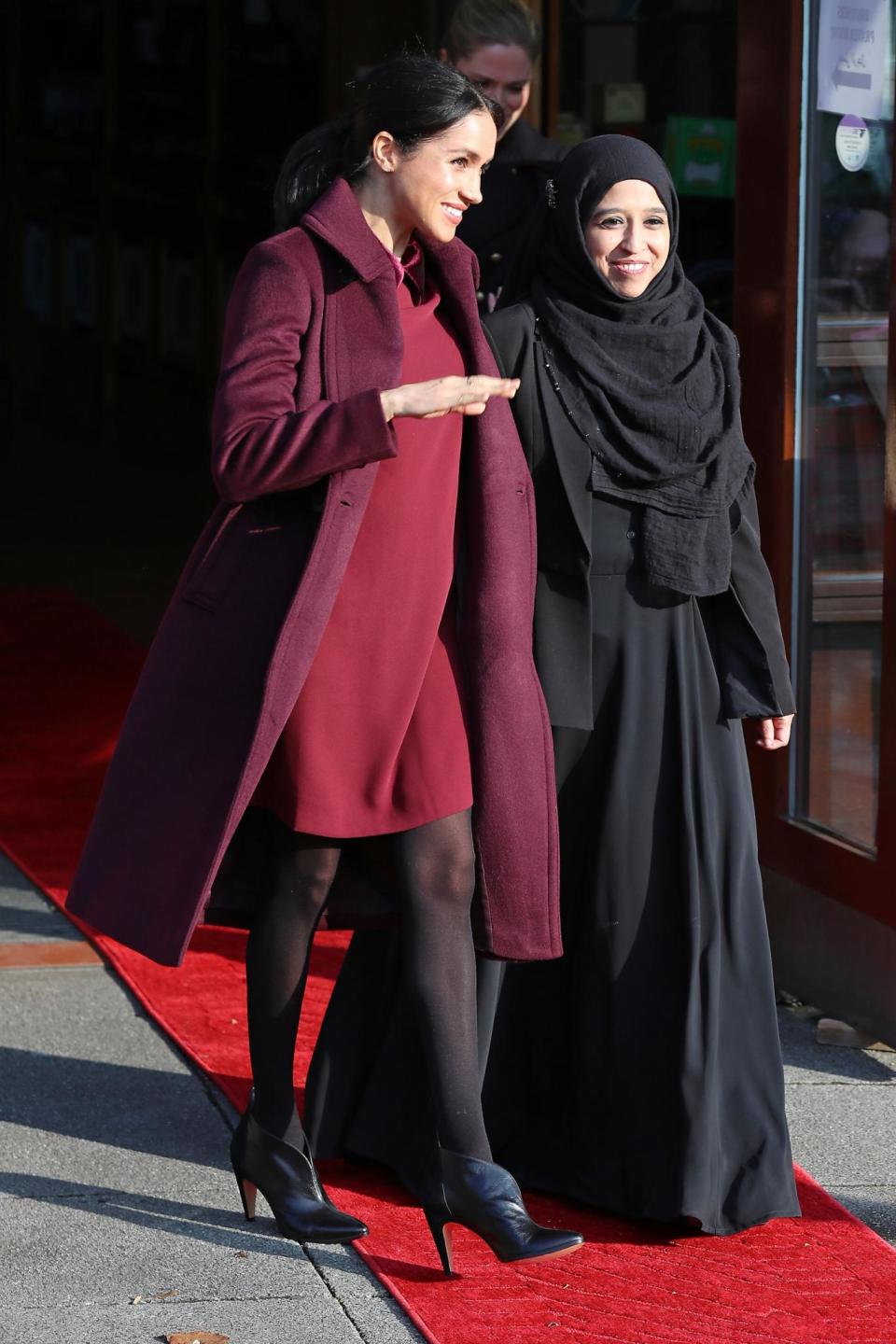 Meghan, Duchess of Sussex visits the Hubb Community Kitchen, run by Grenfell survivors (GC Images)