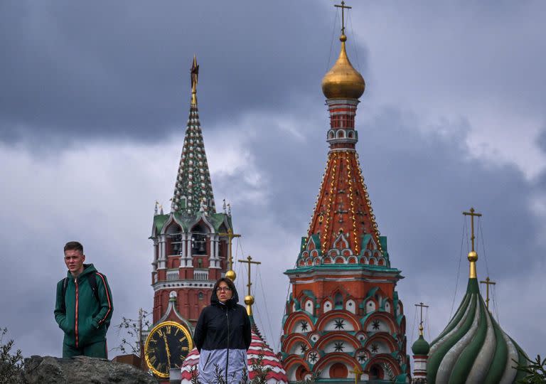 Una imagen del Kremlin. Puertas adentro del gobierno también hay dudas sobre la deriva de la guerra 