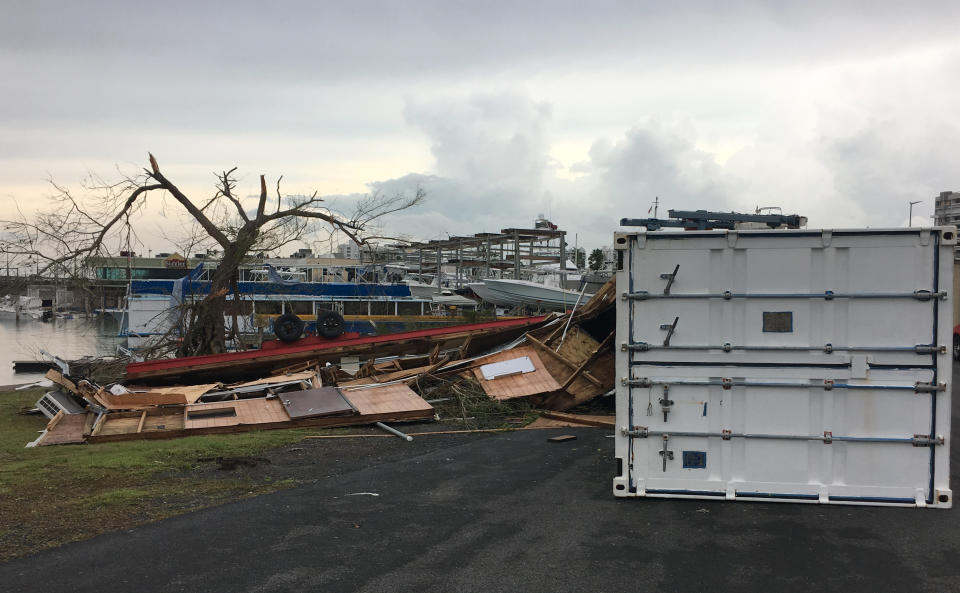 (FOTOS) Puerto Rico devastado tras el paso del huracán María