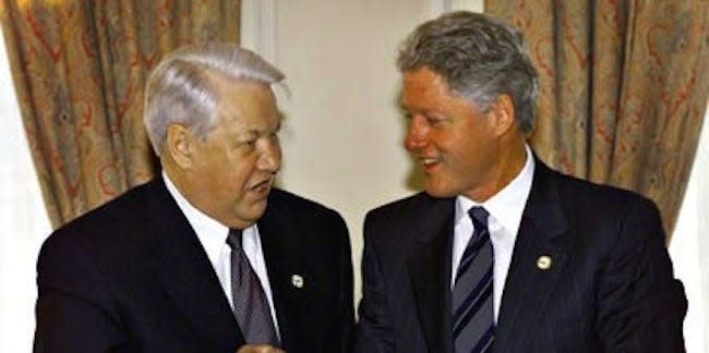 boris yeltsin bill clinton