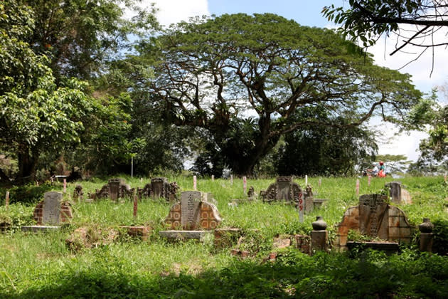 The 90-year-old cemetery houses about 100,000 graves, many belonging to Singapore's pioneering immigrants and war heroes.