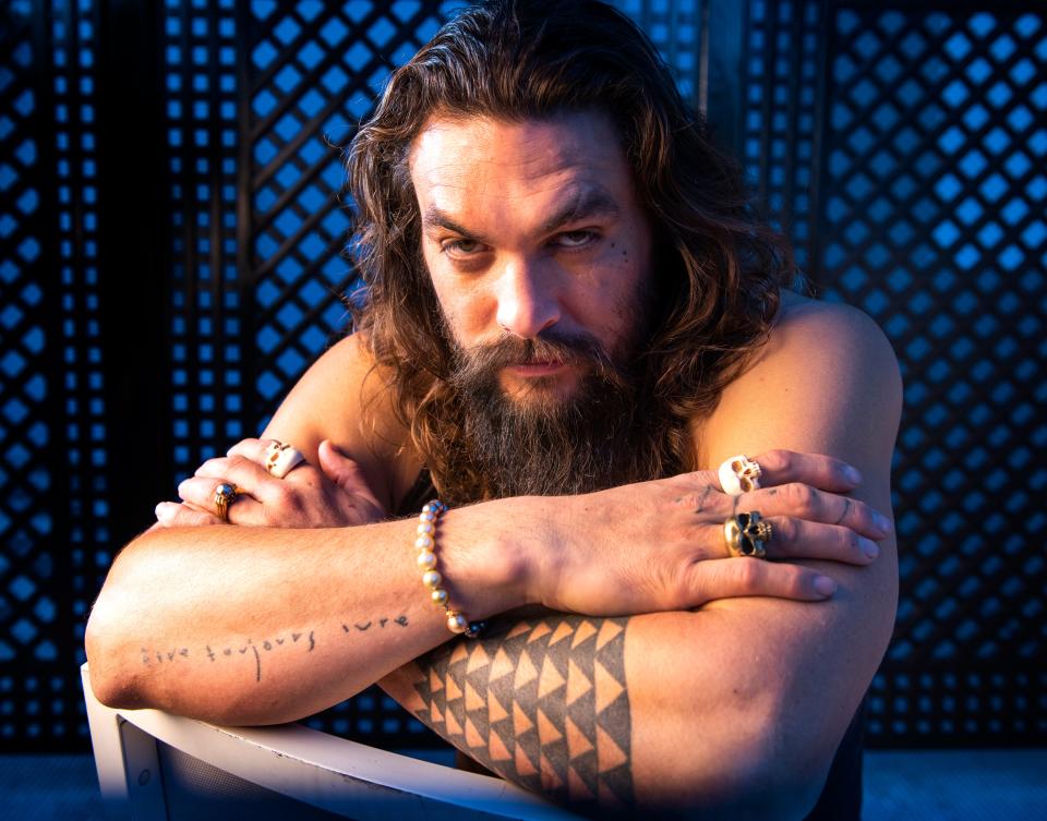 It's time for Jason Momoa's close-up as a solo superhero in "Aquaman."