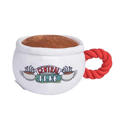 Friends TV Show Central Perk Coffee Mug Plush Dog Toy