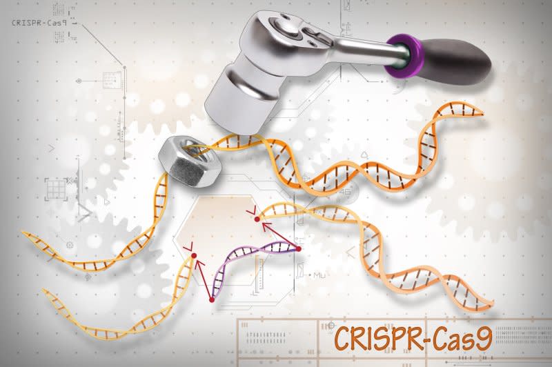 The FDA has approved the use of the CRISPR gene editing tool to treat sickle cell disease. The CRISPR-Cas9 pictured is a customizable tool that lets scientists cut and insert small pieces of DNA at precise areas along a DNA strand. Photo by Genome.gov