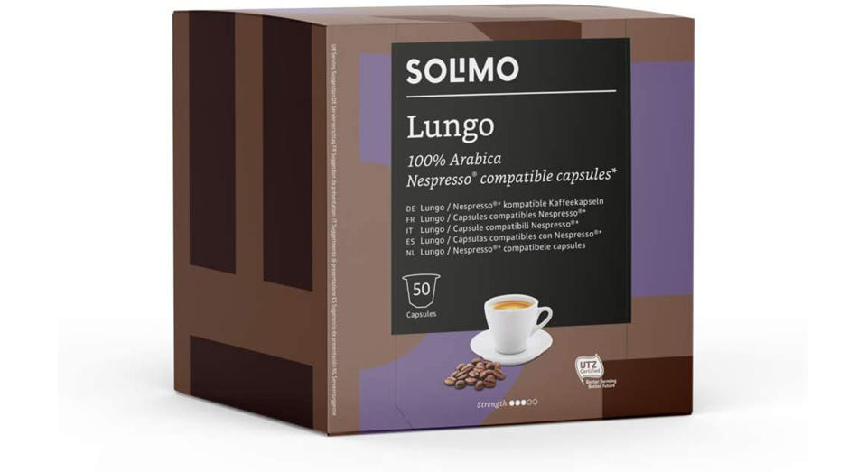 Solimo Nespresso Compatible Lungo Capsules