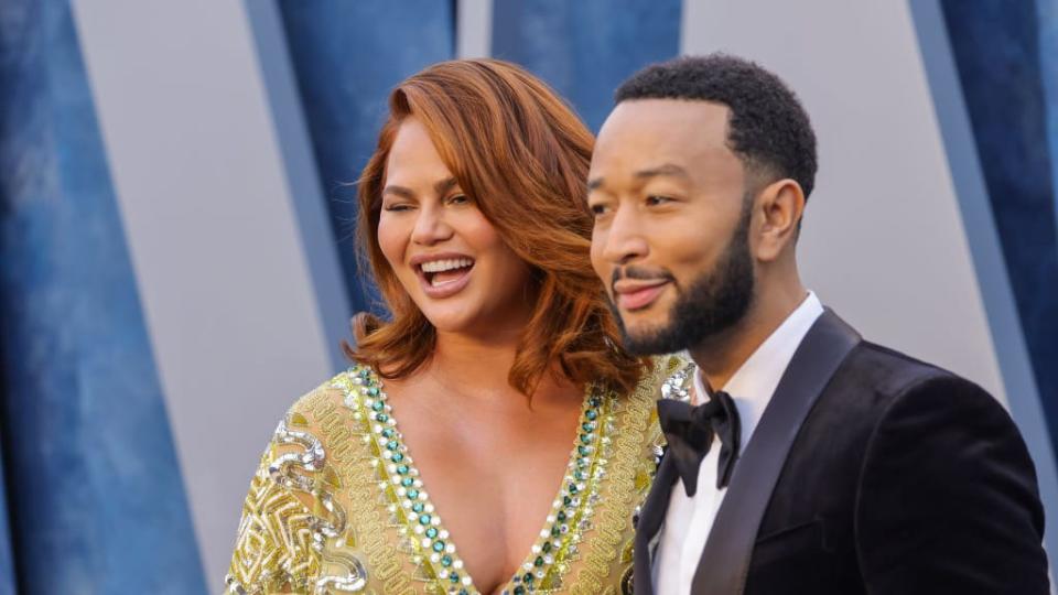 Chrissy Teigen, John Legend, Chrissy Teigen children, John Legend children, Black celebrity children, Black celebrity fathers, IVF, surrogacy, theGrio.com