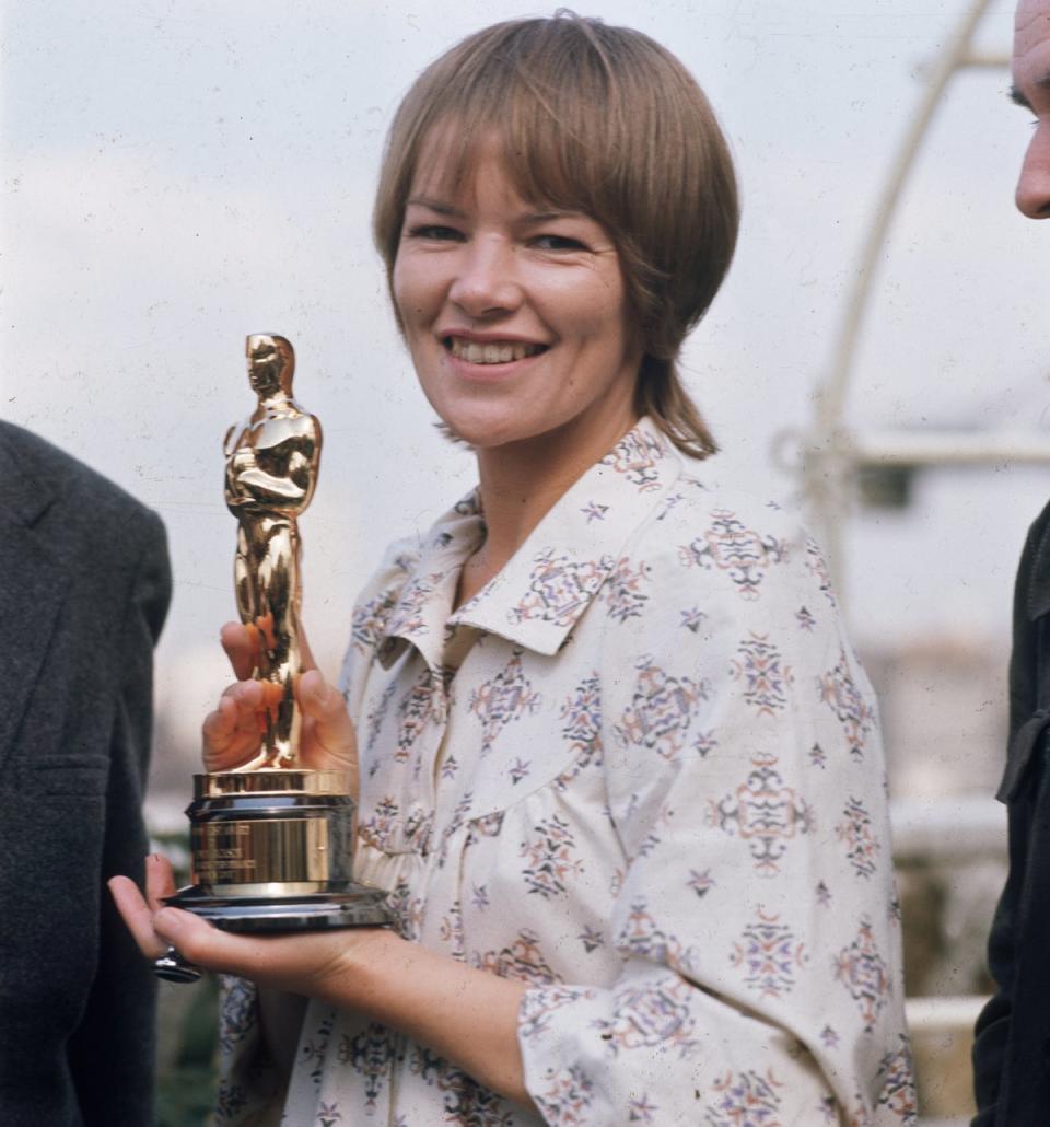 Jackson took home an Oscar for her performance in Women in Love (Getty Images)