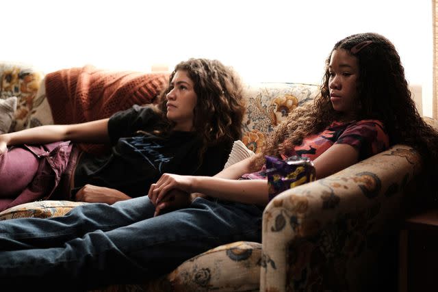 Eddy Chen/HBO Zendaya and Storm Reid in "Euphoria."