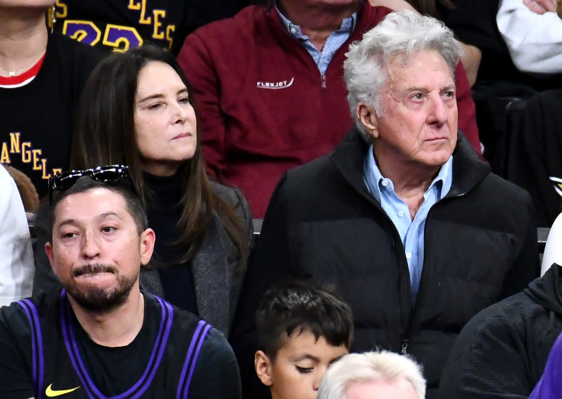 Dustin Hoffman and wife Lisa<p>Allen Berezovsky/Getty Images</p>