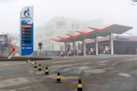 The violence broke out over a rise in fuel prices (AFP/Alexandr BOGDANOV)