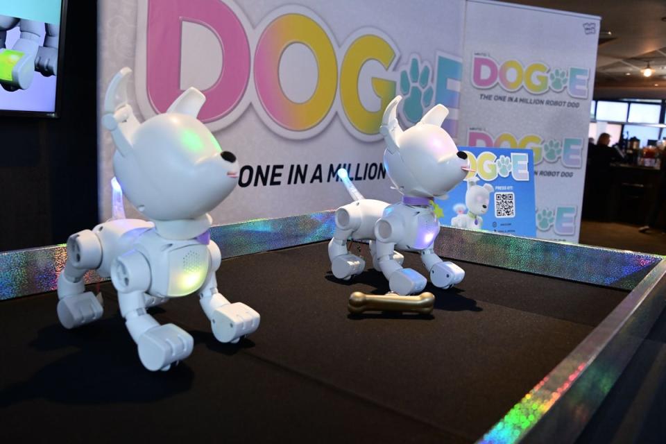 Dog-E by toy company WowWee (Getty Images for The Recording A)