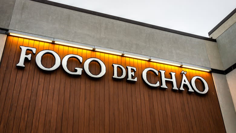 Fogo de Chão sign