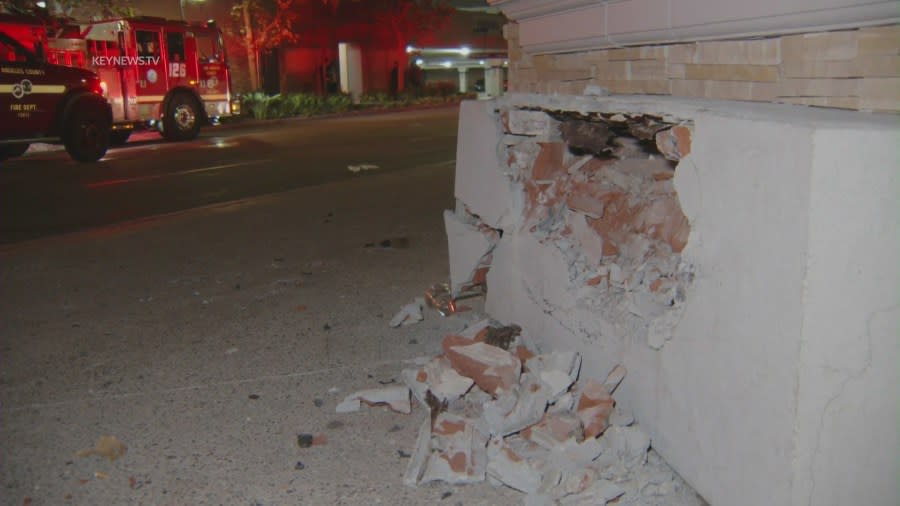 Video: Car plows into group of people in front of bar in Santa Clarita