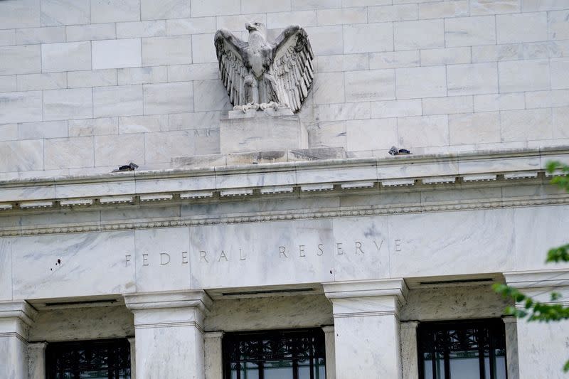 FILE PHOTO: Federal Reserve building in Washington