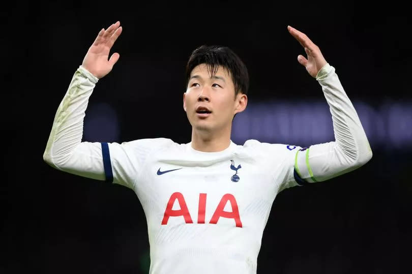 Son Heung-min's current Tottenham contract is due to expire in the summer of 2025