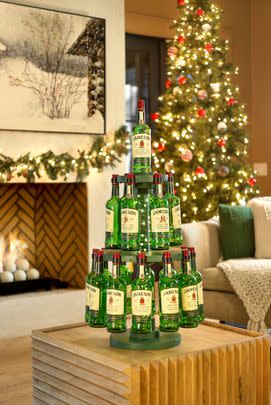 Jameson Whiskey Table-Top Tree