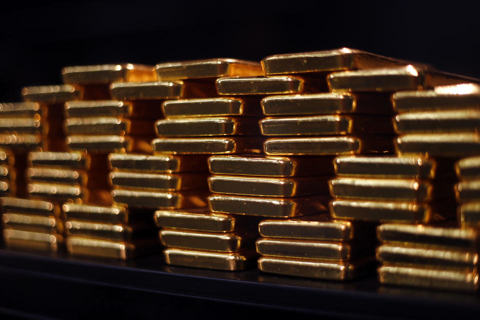 Der große Glanz: Gold fasziniert bis heute (Foto:  REUTERS/Michael Dalder)