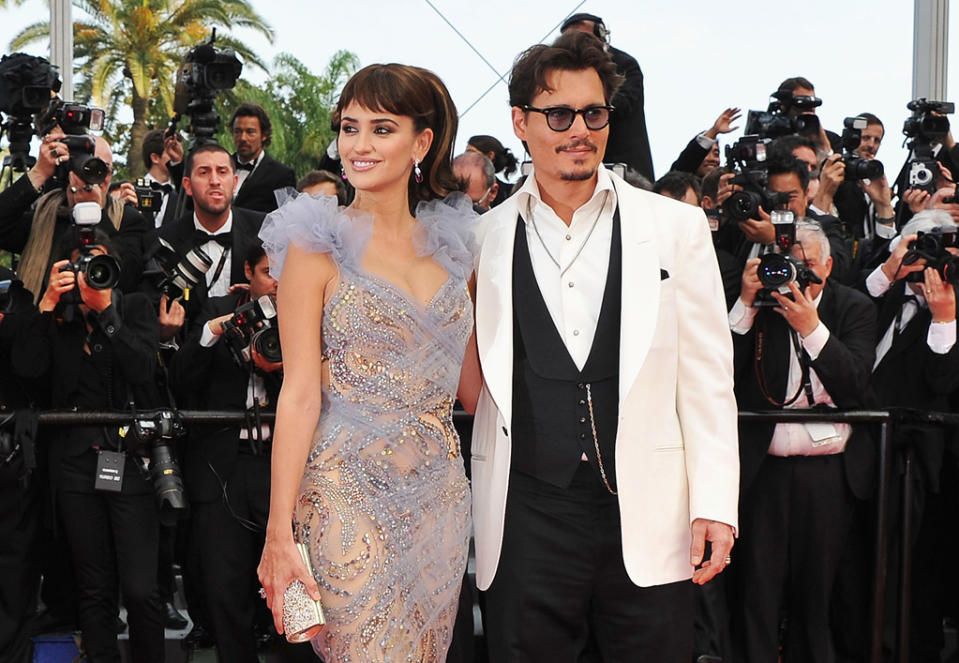 Cannes Film Festival 2011 Penelope Cruz Johnny Depp