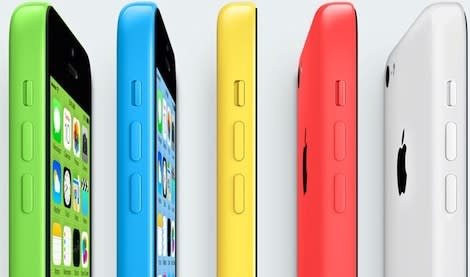 iphone 5c colors