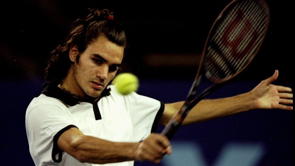 Roger Federer. Getty Images