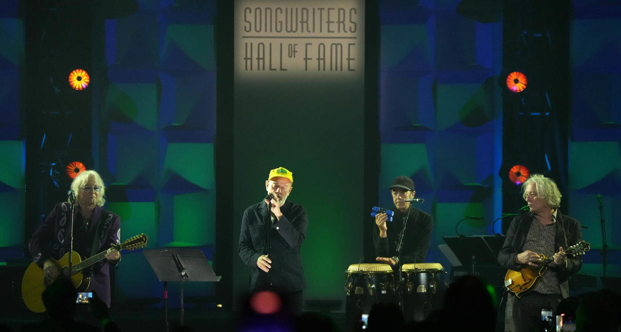  R.E.M. play live together for the first time in 17 years at the 2024 Songwriters Hall of Fame Induction and Awards Gala. 