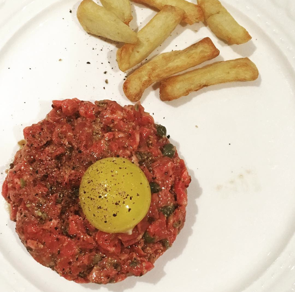 tartare de boeuf