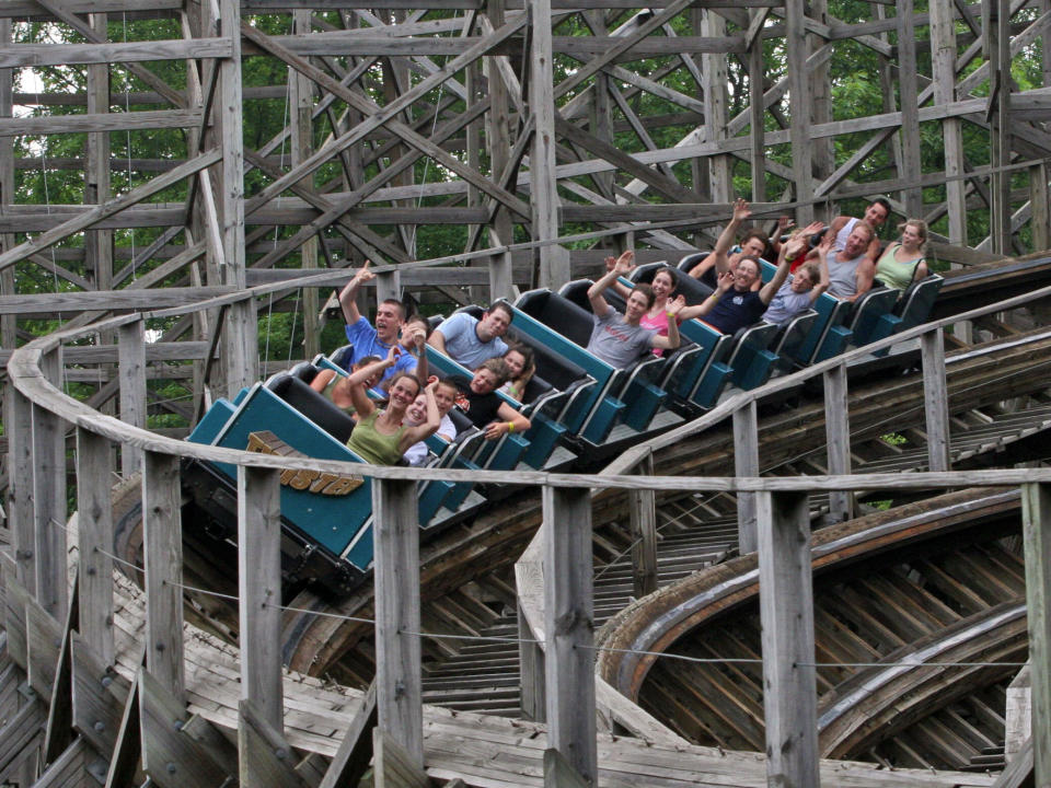 The Knoebel family has owned and operated this free-admission amusement park in&nbsp;Elysburg, Pennsylvania, since it opened in 1926. The park has famous wooden roller coasters and a haunted house ride.