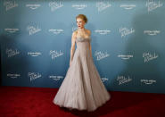 Nicole Kidman, a cast member in "Being the Ricardos," poses at the premiere of the film, Monday, Dec. 6, 2021, at The Academy Museum in Los Angeles. (AP Photo/Chris Pizzello)