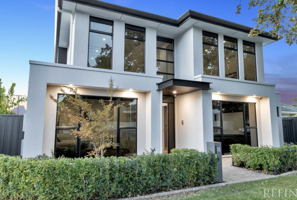 Exterior of the home at 13 Warren Avenue 