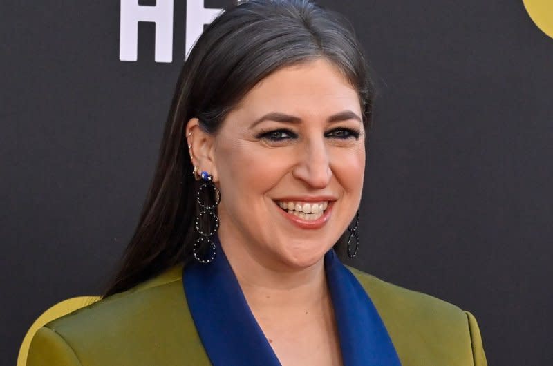 Mayim Bialik said Friday that Sony has informed her that she will no longer host the syndicated game show "Jeopardy!" File Photo Jim Ruymen/UPI