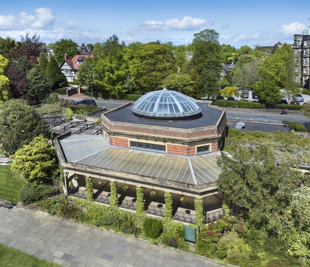 The Sun Pavilion and Colonnade in Harrogate 