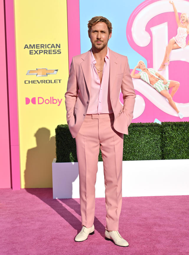 Simu Liu Wore Versace To The 'Barbie' LA Premiere