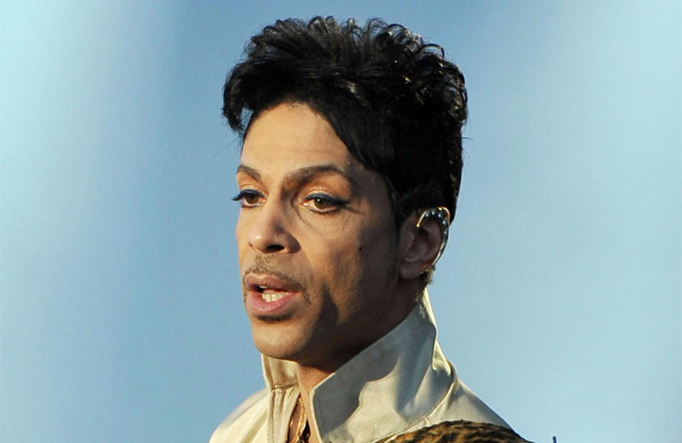 Prince fans will get to hear some unheard gems next month credit:Bang Showbiz