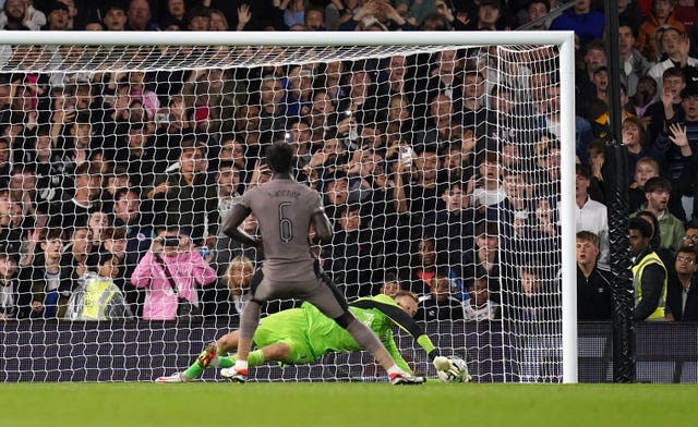 Sanchez missed a penalty during the shoot-out Carabao Cup defeat at Fulham in what appears to be his final game for Tottenham