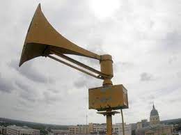 Shawnee County Emergency Management maintains 67 outdoor warning sirens. This Capital-Journal file photo shows one located in downtown Topeka.
