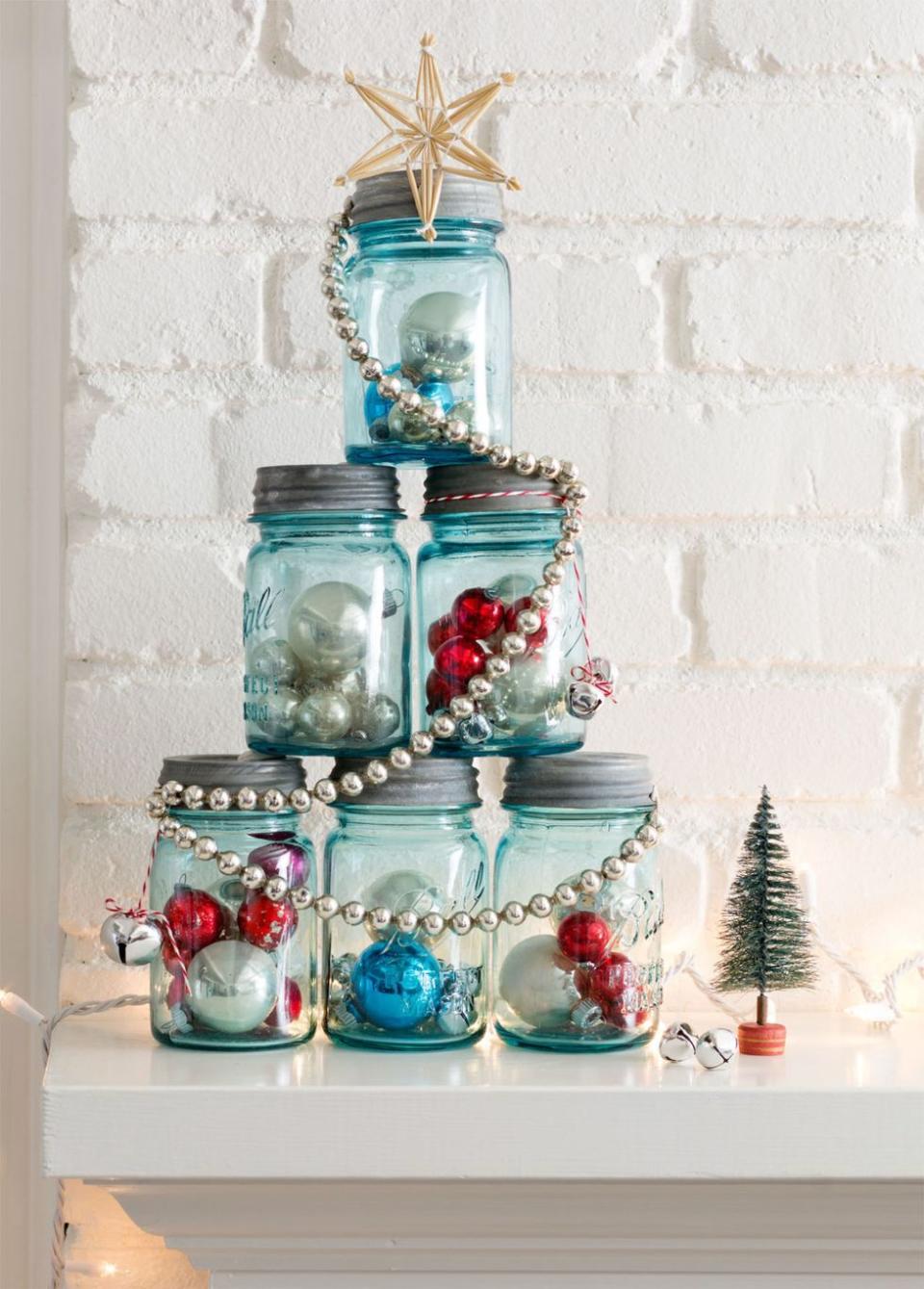 Mason Jar Tree