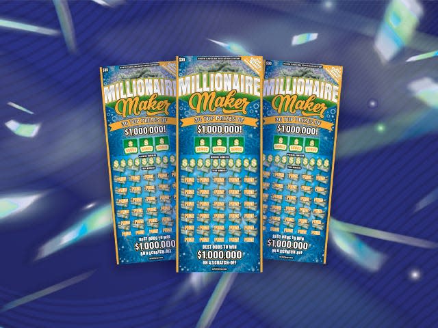 James Lind of Florida won a $1 million prize on a Millionaire Maker scratch-off ticket purchased in Fayetteville recently.