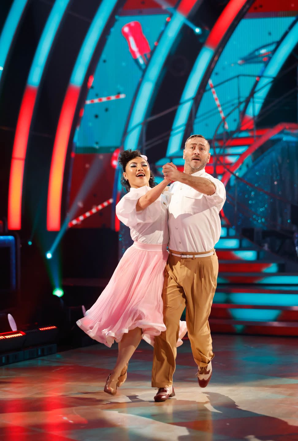 will mellor, nancy xu, strictly come dancing 2022