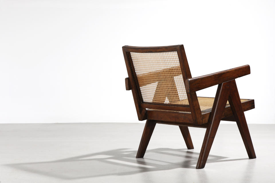 Pierre Jeanneret, Easy armchair, ca. 1955-56.