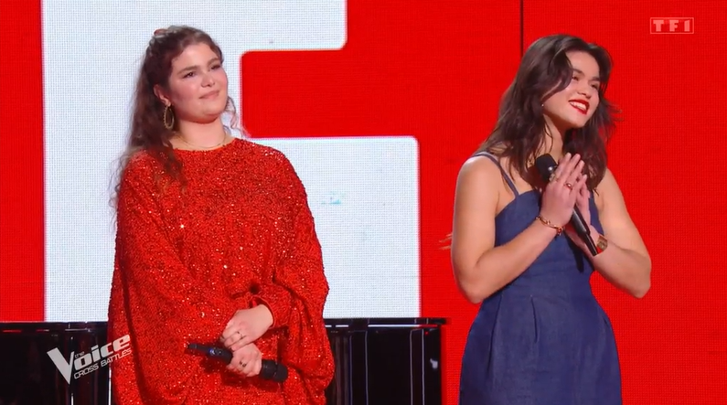 Iris et Aprile se sont affrontées dans la cross-battle la plus serrée de l’histoire de « The Voice ».