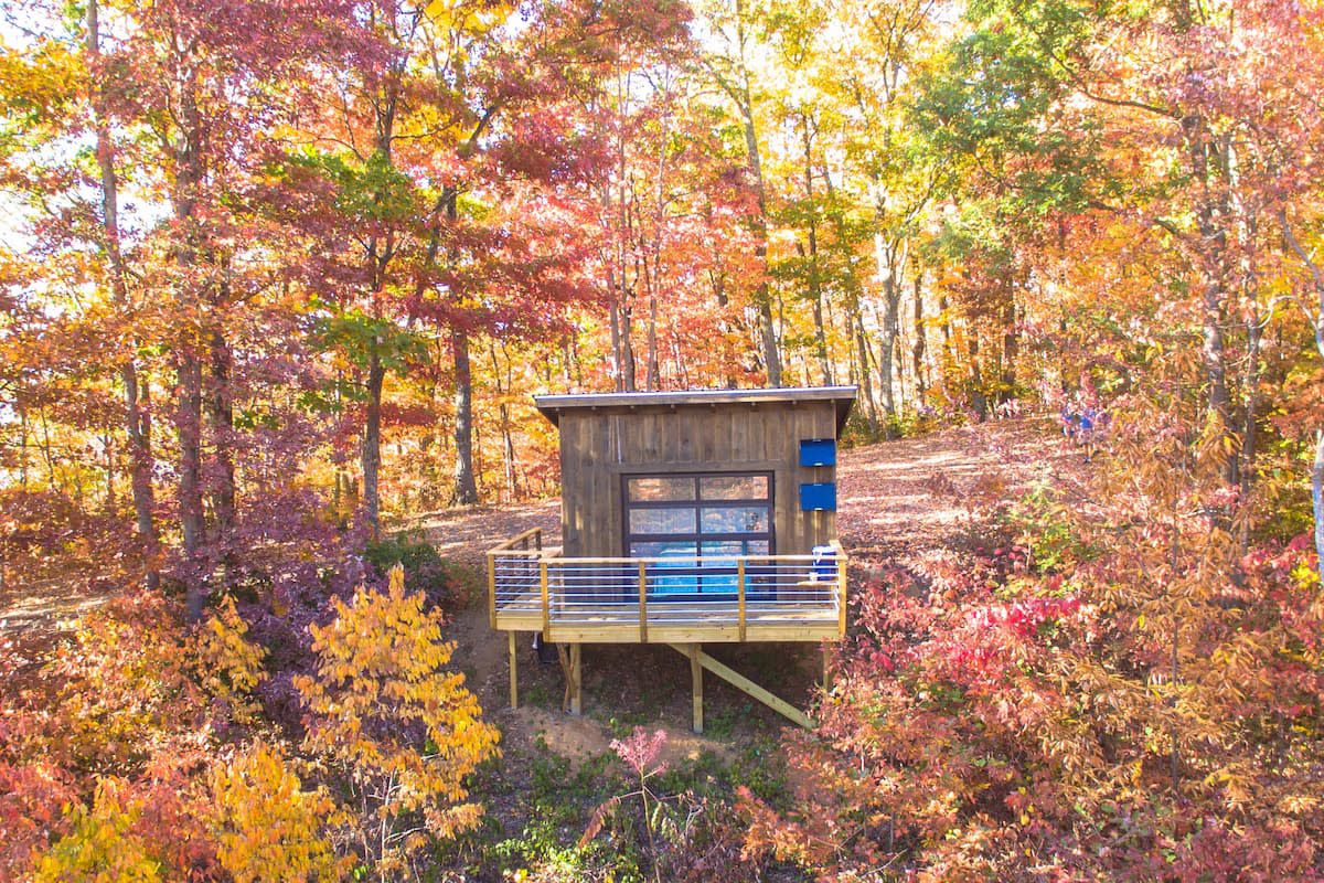 Pisgah Highlands Off Grid Cabin